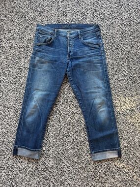 Citizens of Humanity Denim Jeans - Blue Emerson Cuffed